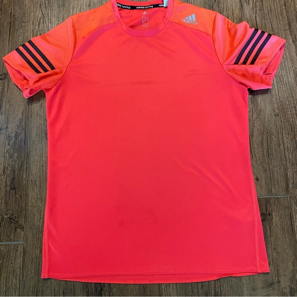 Adidas Red Athletic T-Shirt M
